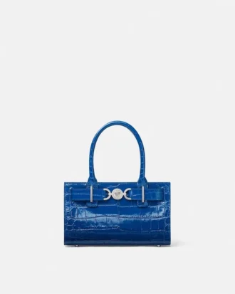 Medusa ’95 Small Croc-Effect Tote