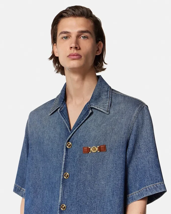 Medusa Biggie Denim Shirt Medusa Biggie Denim Shirt