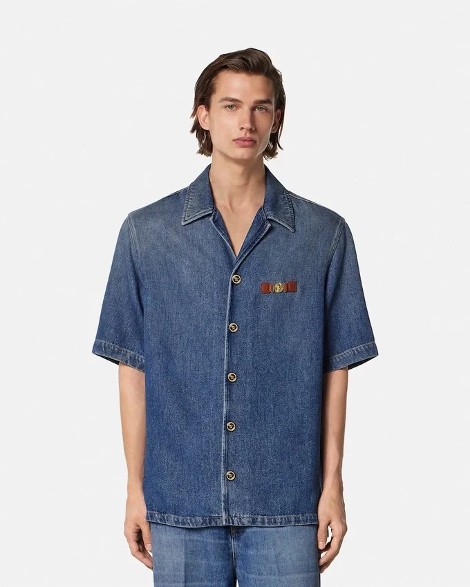 Medusa Biggie Denim Shirt Medusa Biggie Denim Shirt