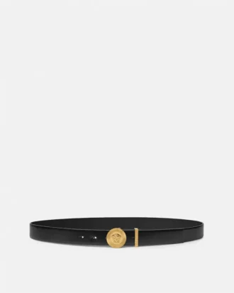 Medusa Biggie Leather Belt 3 cm