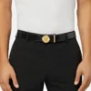 Medusa Biggie Leather Belt 3 cm Medusa Biggie Leather Belt 3 cm