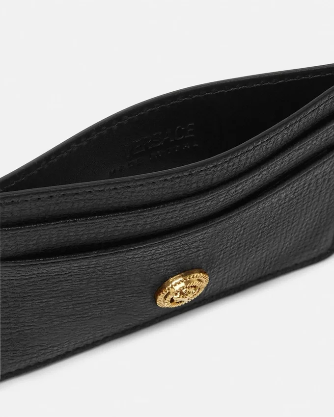 Medusa Biggie Leather Card Holder Medusa Biggie Leather Card Holder