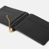 Medusa Biggie Leather Clip Wallet