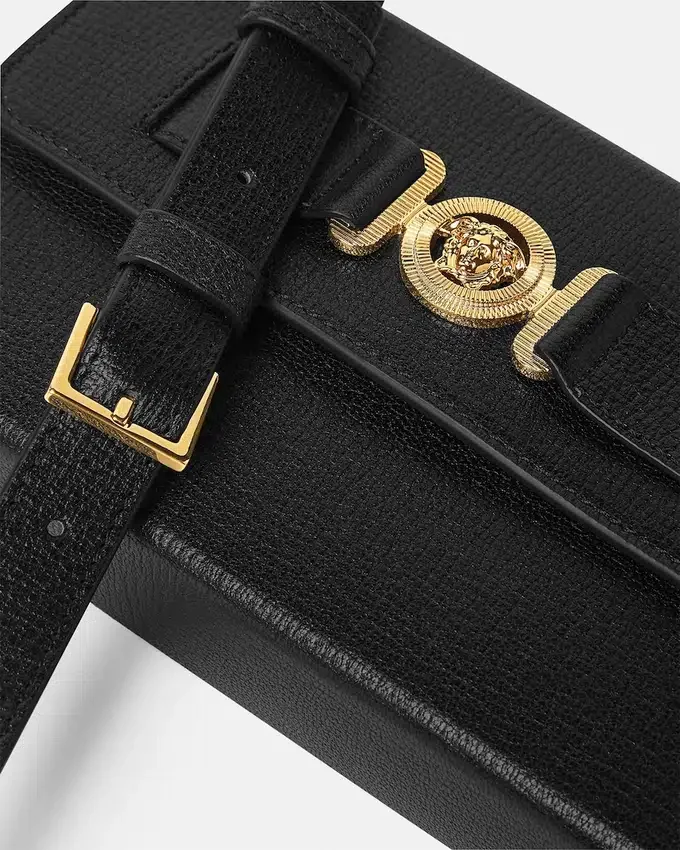 Medusa Biggie Leather Messenger Bag Medusa Biggie Leather Messenger Bag