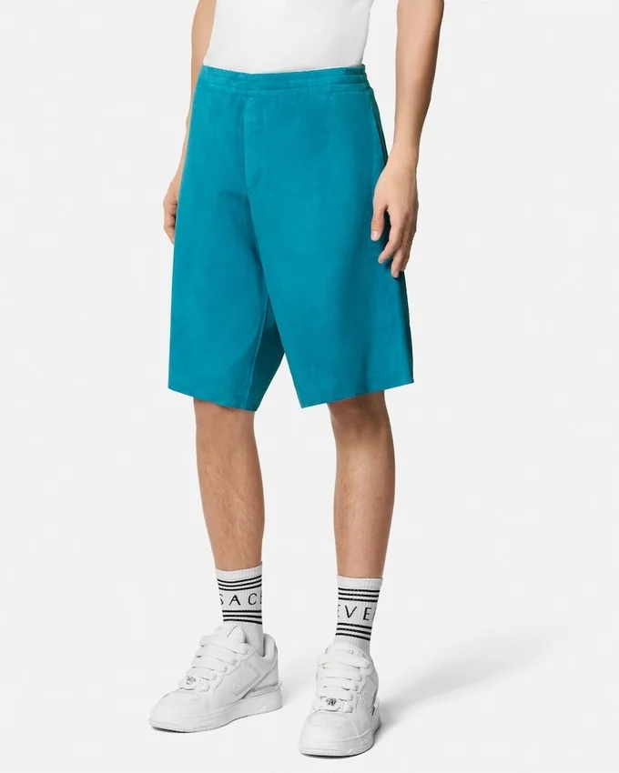 Medusa Biggie Suede Shorts Medusa Biggie Suede Shorts