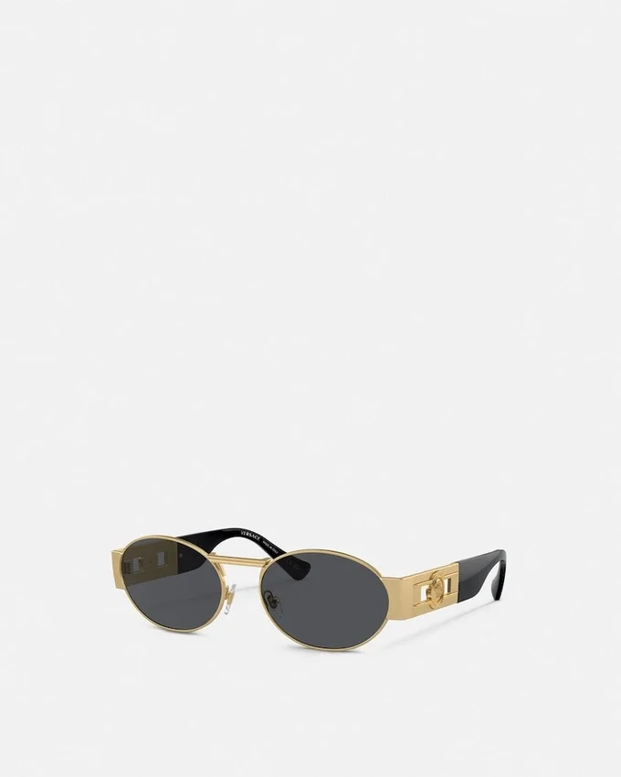 Medusa Deco Oval Sunglasses Medusa Deco Oval Sunglasses