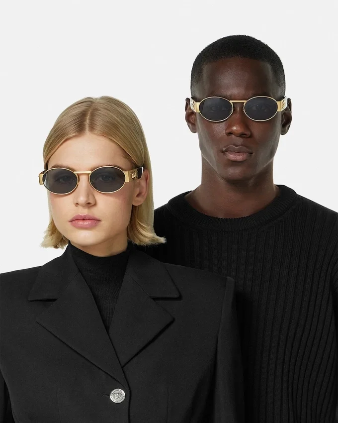 Medusa Deco Oval Sunglasses Medusa Deco Oval Sunglasses