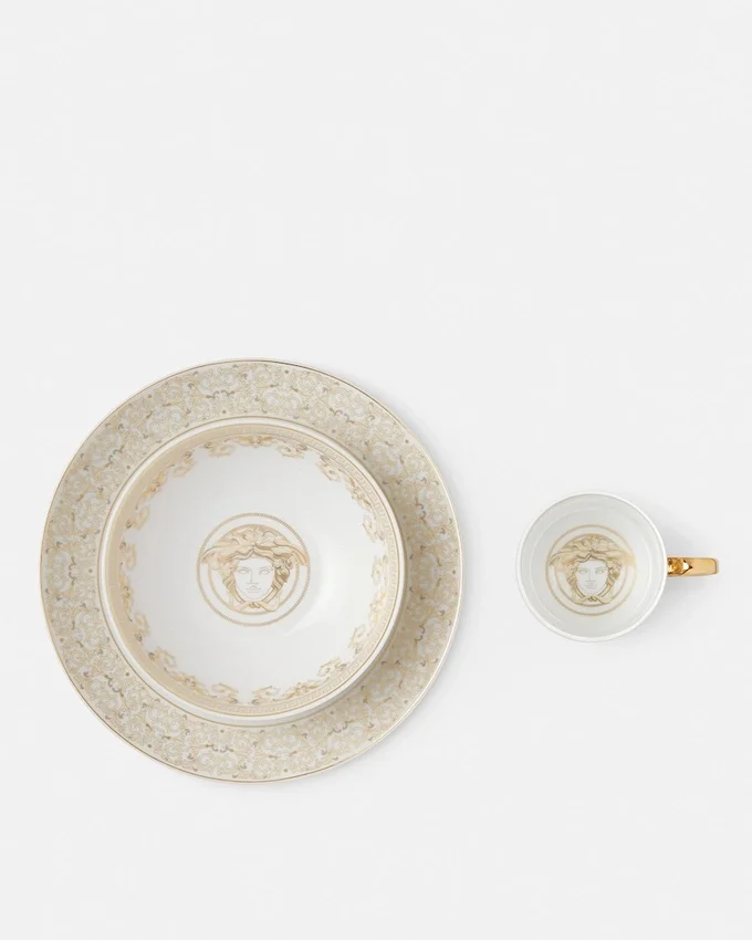 Medusa Gala Baby Plate 3-Set Medusa Gala Baby Plate 3-Set