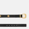 Medusa Heritage Embellished Leather Belt 3 cm Medusa Heritage Embellished Leather Belt 3 cm