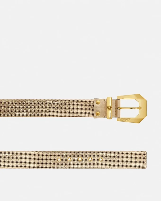 Medusa Heritage Metal Mesh Belt 4 cm Medusa Heritage Metal Mesh Belt 4 cm