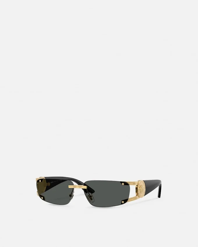 Medusa Honor Rectangular Sunglasses Medusa Honor Rectangular Sunglasses