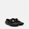 Medusa Leather Driver Shoes