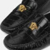 Medusa Leather Driver Shoes