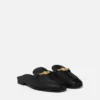 Medusa Leather Slippers