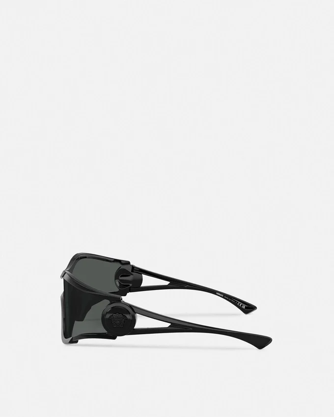 Medusa Medallion Shield Sunglasses Medusa Medallion Shield Sunglasses