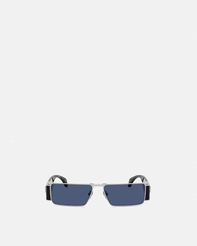 Medusa Plaque Rectangular Sunglasses Medusa Plaque Rectangular Sunglasses