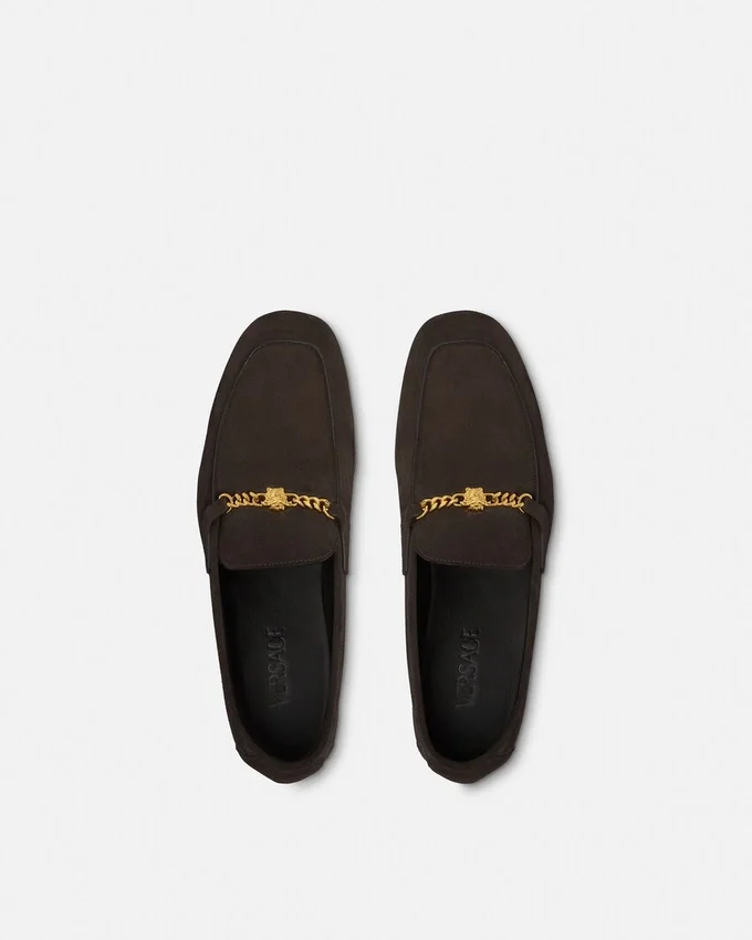 Medusa Suede Slippers Medusa Suede Slippers
