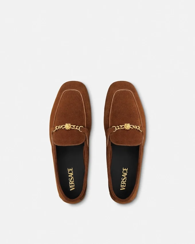 Medusa Suede Slippers Medusa Suede Slippers