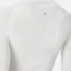 Merino Wool Fitted Ribbed Knit Top