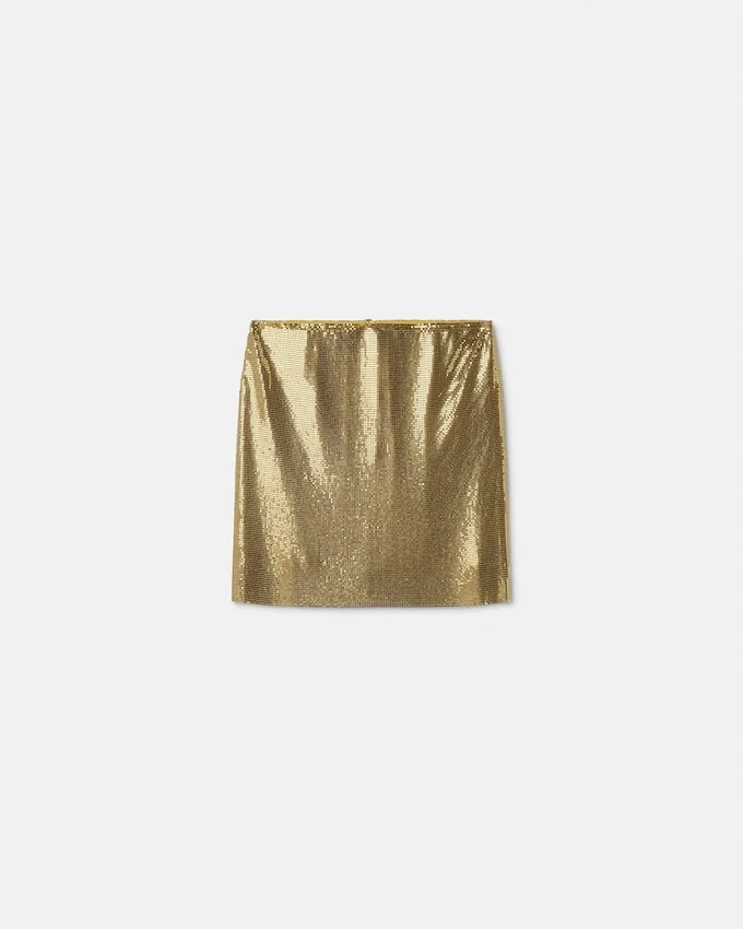 Metal Mesh Mini Skirt Metal Mesh Mini Skirt