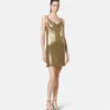 Metal Mesh Slip Mini Dress Metal Mesh Slip Mini Dress
