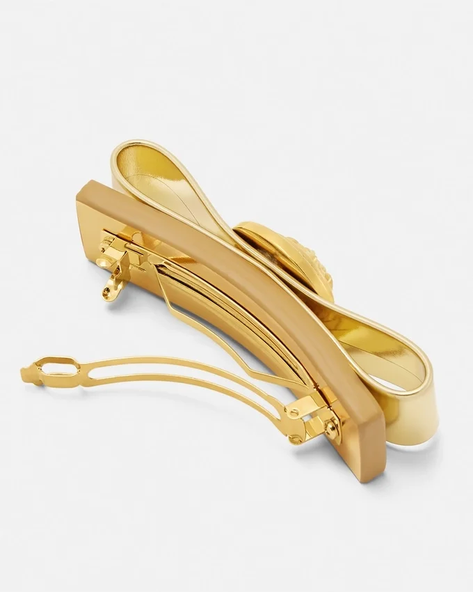 Metallic Gianni Ribbon Hair Clip Metallic Gianni Ribbon Hair Clip
