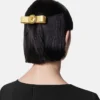 Metallic Gianni Ribbon Hair Clip Metallic Gianni Ribbon Hair Clip