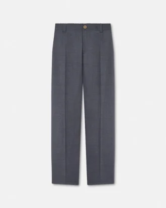 Micro-Checked Wool Jogger Pants Micro-Checked Wool Jogger Pants