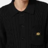 Mixed-Stitch Wool Knit Sweater Mixed-Stitch Wool Knit Sweater