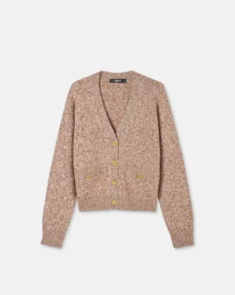 Moulin&eacute; Cashmere-Blend Knit Boxy Cardigan