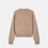 Mouliné Cashmere-Blend Knit Boxy Cardigan Mouliné Cashmere-Blend Knit Boxy Cardigan
