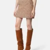 Mouliné Cashmere-Blend Knit Mini Skirt Mouliné Cashmere-Blend Knit Mini Skirt