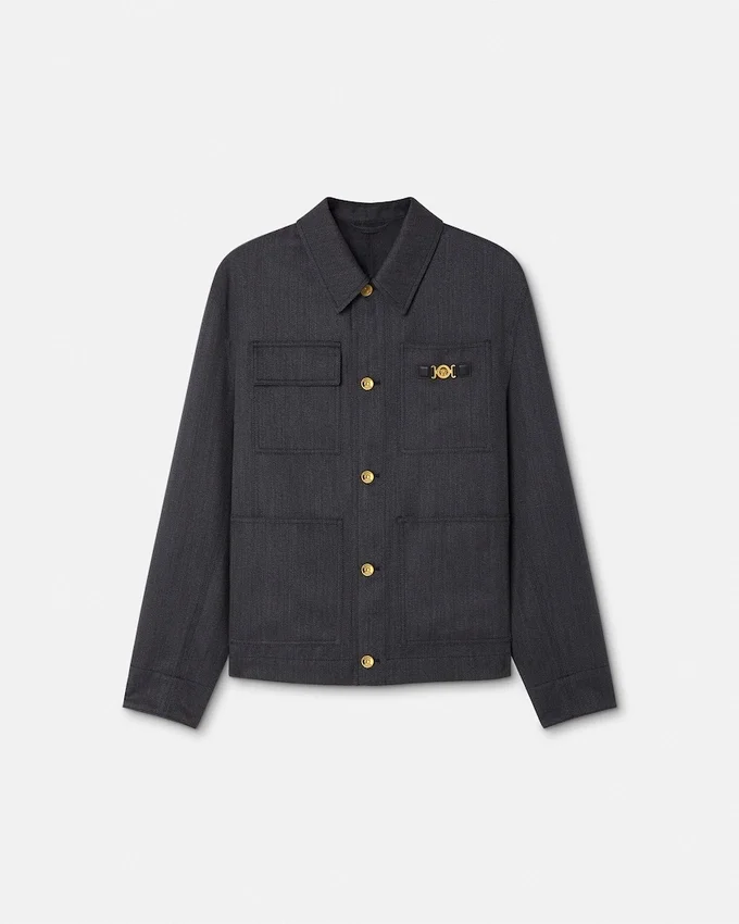 Mouliné Wool Carpenter Jacket Mouliné Wool Carpenter Jacket