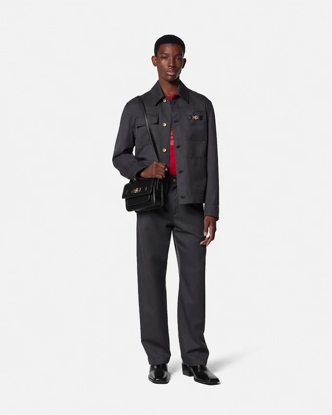 Mouliné Wool Carpenter Jacket Mouliné Wool Carpenter Jacket