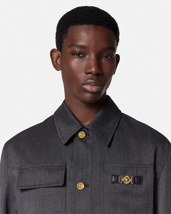 Mouliné Wool Carpenter Jacket Mouliné Wool Carpenter Jacket