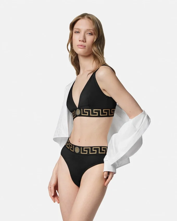 Nylon-Blend Bikini Top Nylon-Blend Bikini Top
