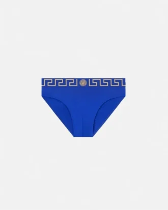 Nylon-Blend Swim Briefs