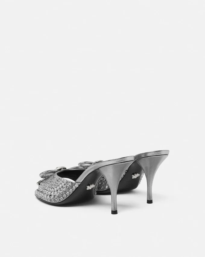 Opera Bow Embellished Mules 85 mm Opera Bow Embellished Mules 85 mm