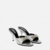 Opera Bow Metallic Mules 85mm Opera Bow Metallic Mules 85mm