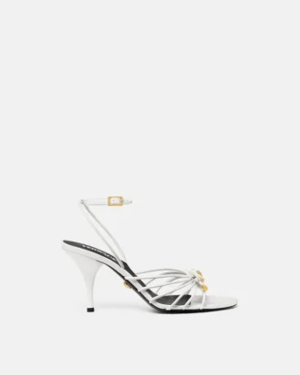 Opera Bow Nappa Sandals 85 mm