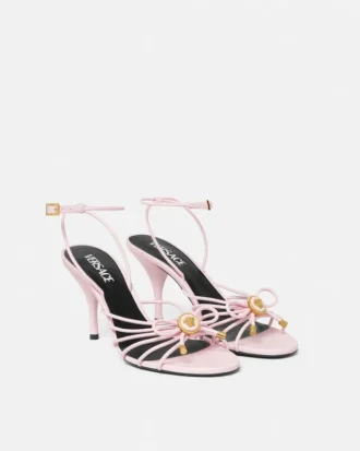 Opera Bow Nappa Sandals 85 mm