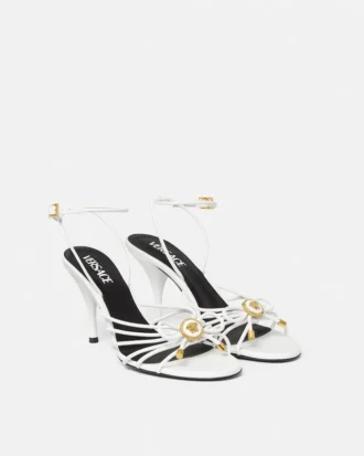 Opera Bow Nappa Sandals 85 mm