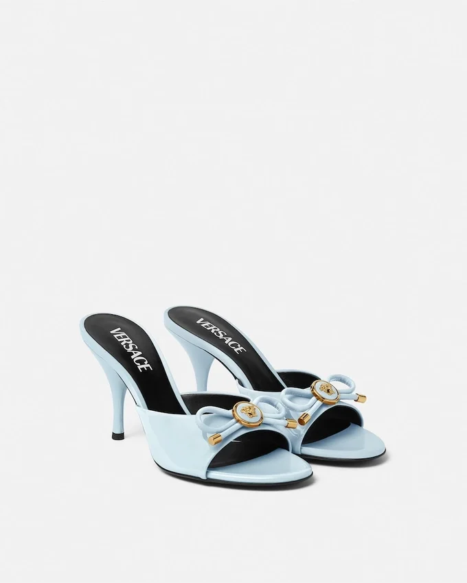Opera Bow Patent Mules 85 mm Opera Bow Patent Mules 85 mm