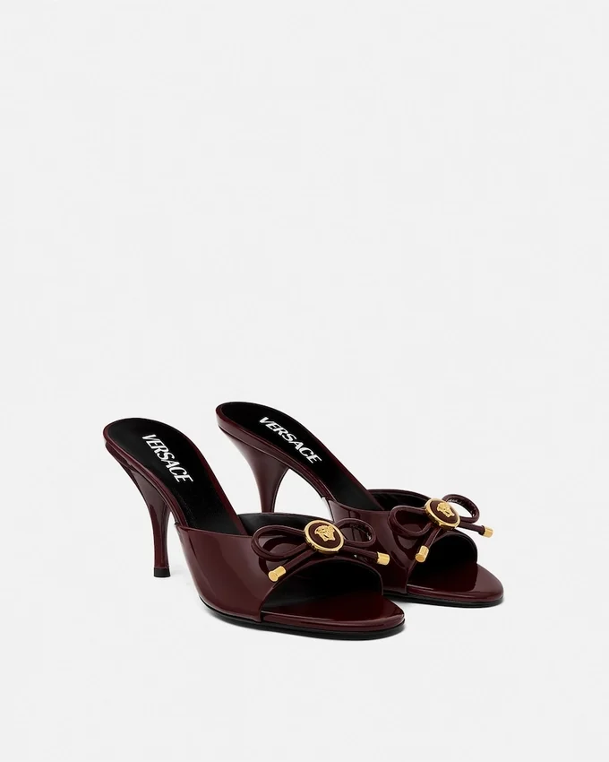 Opera Bow Patent Mules 85 mm Opera Bow Patent Mules 85 mm
