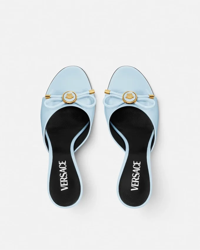 Opera Bow Patent Mules 85 mm Opera Bow Patent Mules 85 mm