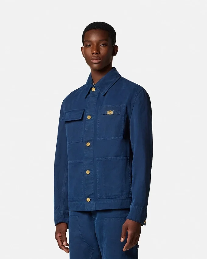 Overdyed Canvas Carpenter Jacket Overdyed Canvas Carpenter Jacket