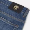 Piece Number Slim-Fit Jeans