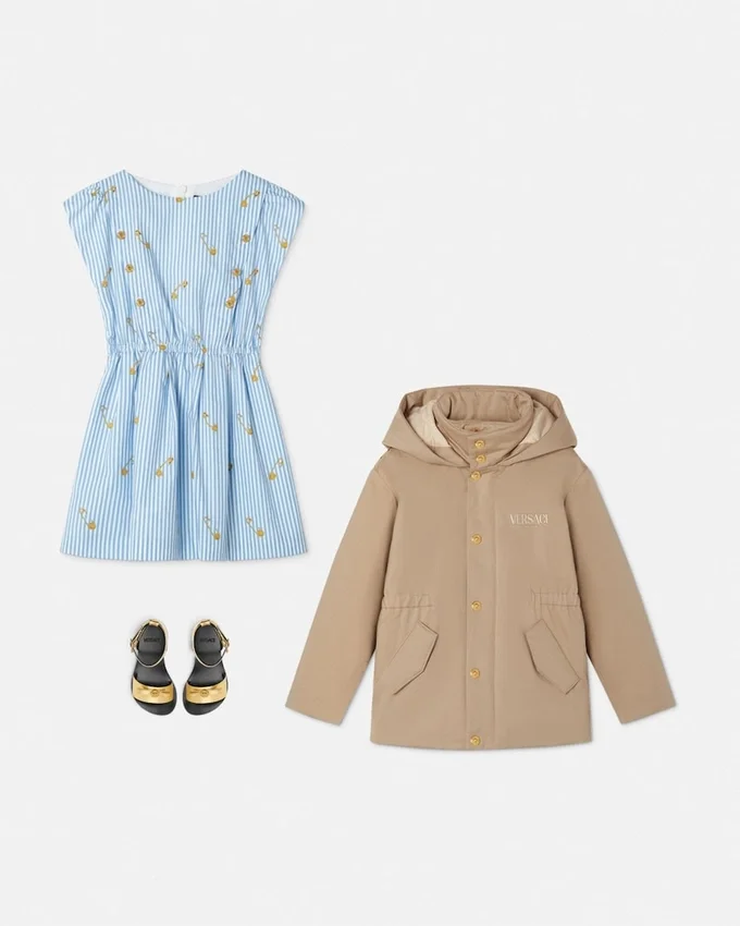Pinstripe Pin Kids Dress Pinstripe Pin Kids Dress