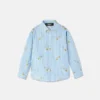 Pinstripe Pin Kids Shirt Pinstripe Pin Kids Shirt