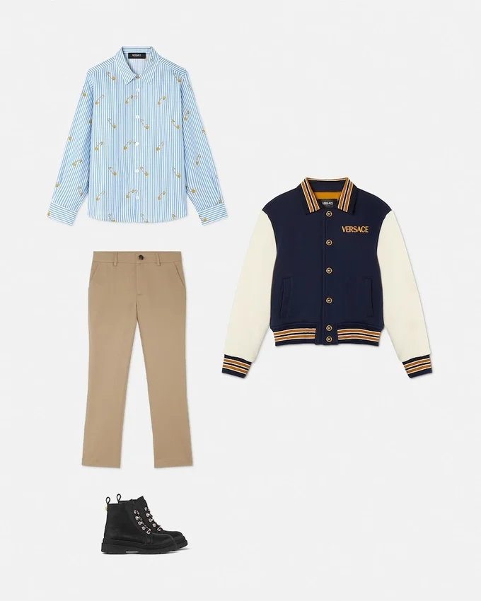 Kids Cotton-Gabardine Pants Kids Cotton-Gabardine Pants
